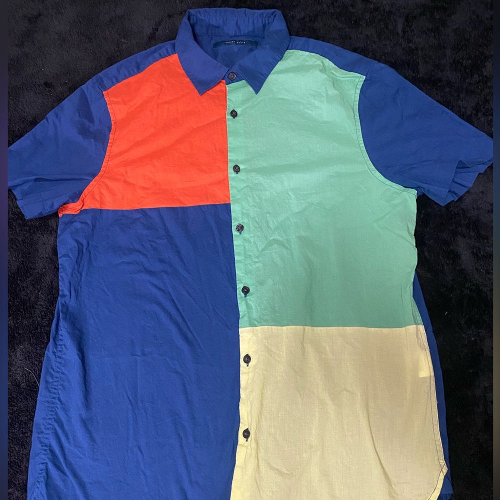 Perry Ellis Large Dress Shirt